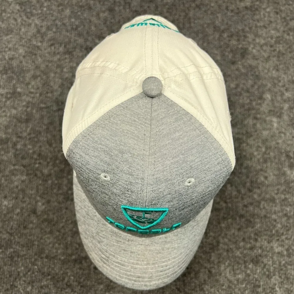 Callaway Top‎ Golf Big Logo Cap Adult Adjustable Strap Gray Embroidered Hat